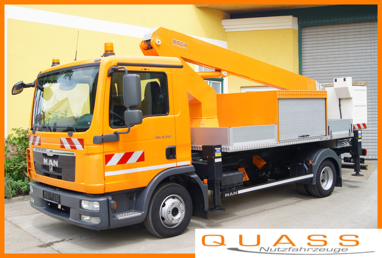 MAN TGL 8.150/TÜV/ESDA 21,5m Hubarbeitsbühne/Steiger/EURO 5 - مصاعد الازدهار محمولة على شاحنة: صور 1 MAN TGL 8.150/TÜV/ESDA 21,5m Hubarbeitsbühne/Steiger/EURO 5 - مصاعد الازدهار محمولة على شاحنة: صور 1