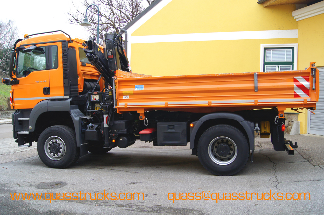 MAN TGS 18.320 BL 4x4 / HIAB 088 B-2 / Winterdienst - قلابات, شاحنة كرين: صور 2 MAN TGS 18.320 BL 4x4 / HIAB 088 B-2 / Winterdienst - قلابات, شاحنة كرين: صور 2