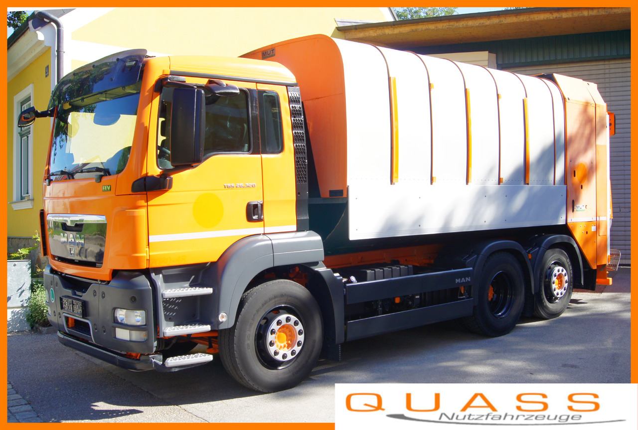 MAN TGS 26.320 BL 6x2-2/Euro 5/MUT FAUN Rotopress/ZOELLER - شاحنة القمامة: صور 1 MAN TGS 26.320 BL 6x2-2/Euro 5/MUT FAUN Rotopress/ZOELLER - شاحنة القمامة: صور 1
