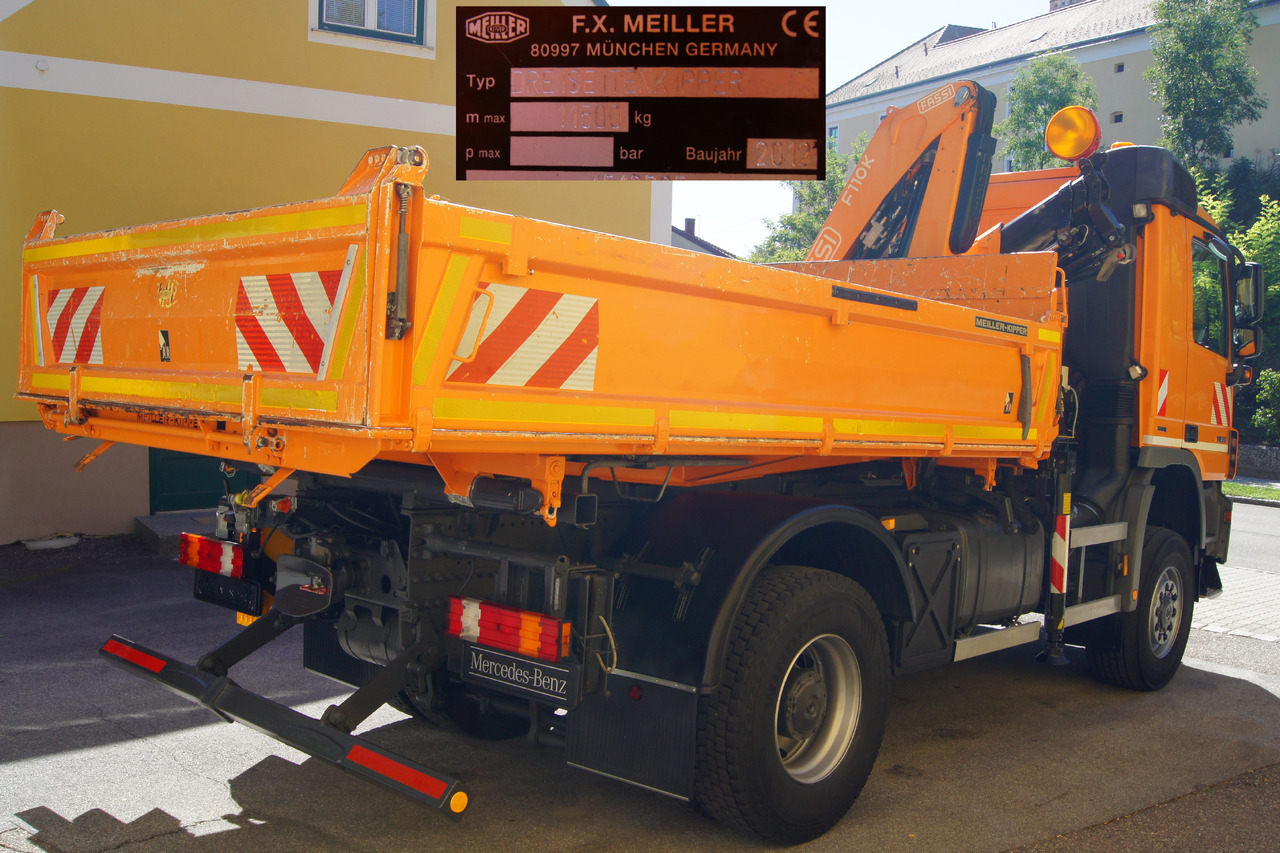 MERCEDES-BENZ ACTROS 1836 /4x4/TÜV/FASSI 110/MEILLER/Wechselsystem/Winterdienst - شاحنة كرين: صور 4 MERCEDES-BENZ ACTROS 1836 /4x4/TÜV/FASSI 110/MEILLER/Wechselsystem/Winterdienst - شاحنة كرين: صور 4