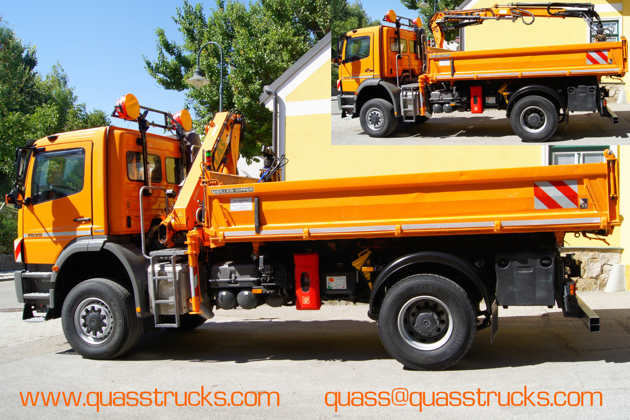 MERCEDES-BENZ AXOR 1829 4x4/EURO 5/ATLAS 65.2/MEILLER/Winterdienst - قلابات, شاحنة كرين: صور 3 MERCEDES-BENZ AXOR 1829 4x4/EURO 5/ATLAS 65.2/MEILLER/Winterdienst - قلابات, شاحنة كرين: صور 3
