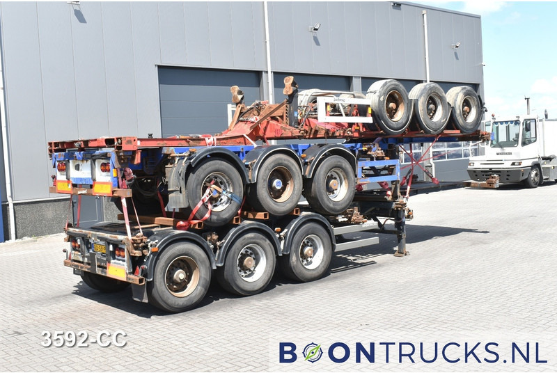 Broshuis 3 UCC 39 € 6750 STACK PRICE | 2x20-30-40-45ft HC * 2x BROSHUIS 1x NOOTEBOOM - شاحنات الحاويات/ جسم علوي قابل للتغيير نصف مقطورة: صور 1 Broshuis 3 UCC 39 € 6750 STACK PRICE | 2x20-30-40-45ft HC * 2x BROSHUIS 1x NOOTEBOOM - شاحنات الحاويات/ جسم علوي قابل للتغيير نصف مقطورة: صور 1