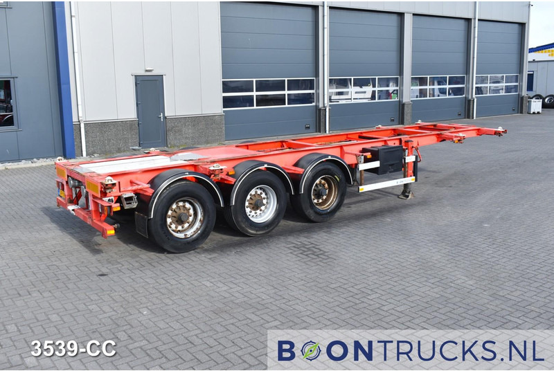 Burg BPO 12-27 CCXGX-00 TANK CHASSIS | 20-30ft * 3800 Kg * NL TRAILER - شاحنات الحاويات/ جسم علوي قابل للتغيير نصف مقطورة: صور 1 Burg BPO 12-27 CCXGX-00 TANK CHASSIS | 20-30ft * 3800 Kg * NL TRAILER - شاحنات الحاويات/ جسم علوي قابل للتغيير نصف مقطورة: صور 1