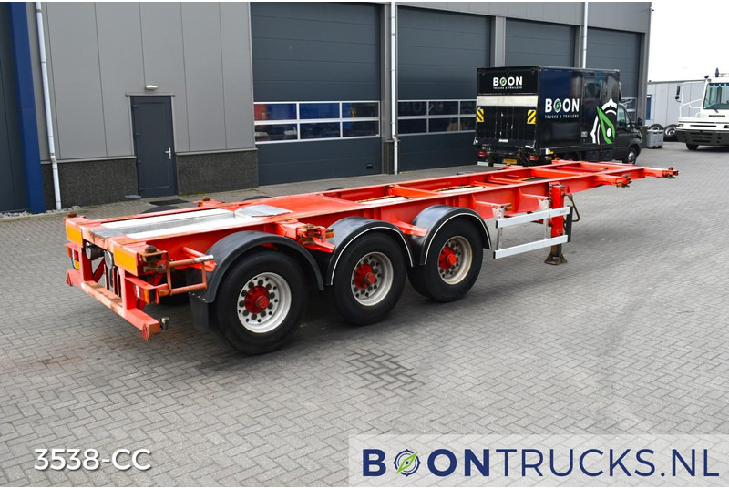 Burg BPO 12-27 CCXGX-00 TANK CHASSIS | 20-30ft * 3800 Kg * NL TRAILER - شاحنات الحاويات/ جسم علوي قابل للتغيير نصف مقطورة: صور 1 Burg BPO 12-27 CCXGX-00 TANK CHASSIS | 20-30ft * 3800 Kg * NL TRAILER - شاحنات الحاويات/ جسم علوي قابل للتغيير نصف مقطورة: صور 1
