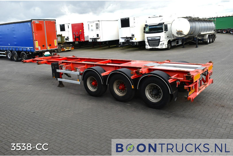 Burg BPO 12-27 CCXGX-00 TANK CHASSIS | 20-30ft * 3800 Kg * NL TRAILER - شاحنات الحاويات/ جسم علوي قابل للتغيير نصف مقطورة: صور 3 Burg BPO 12-27 CCXGX-00 TANK CHASSIS | 20-30ft * 3800 Kg * NL TRAILER - شاحنات الحاويات/ جسم علوي قابل للتغيير نصف مقطورة: صور 3