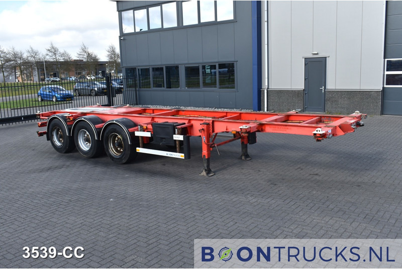 Burg BPO 12-27 CCXGX-00 TANK CHASSIS | 20-30ft * 3800 Kg * NL TRAILER - شاحنات الحاويات/ جسم علوي قابل للتغيير نصف مقطورة: صور 4 Burg BPO 12-27 CCXGX-00 TANK CHASSIS | 20-30ft * 3800 Kg * NL TRAILER - شاحنات الحاويات/ جسم علوي قابل للتغيير نصف مقطورة: صور 4