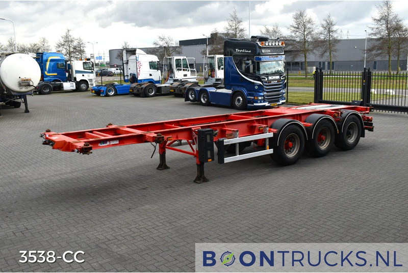 Burg BPO 12-27 CCXGX-00 TANK CHASSIS | 20-30ft * 3800 Kg * NL TRAILER - شاحنات الحاويات/ جسم علوي قابل للتغيير نصف مقطورة: صور 5 Burg BPO 12-27 CCXGX-00 TANK CHASSIS | 20-30ft * 3800 Kg * NL TRAILER - شاحنات الحاويات/ جسم علوي قابل للتغيير نصف مقطورة: صور 5