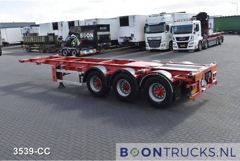 Burg BPO 12-27 CCXGX-00 TANK CHASSIS | 20-30ft * 3800 Kg * NL TRAILER - شاحنات الحاويات/ جسم علوي قابل للتغيير نصف مقطورة: صور 3 Burg BPO 12-27 CCXGX-00 TANK CHASSIS | 20-30ft * 3800 Kg * NL TRAILER - شاحنات الحاويات/ جسم علوي قابل للتغيير نصف مقطورة: صور 3