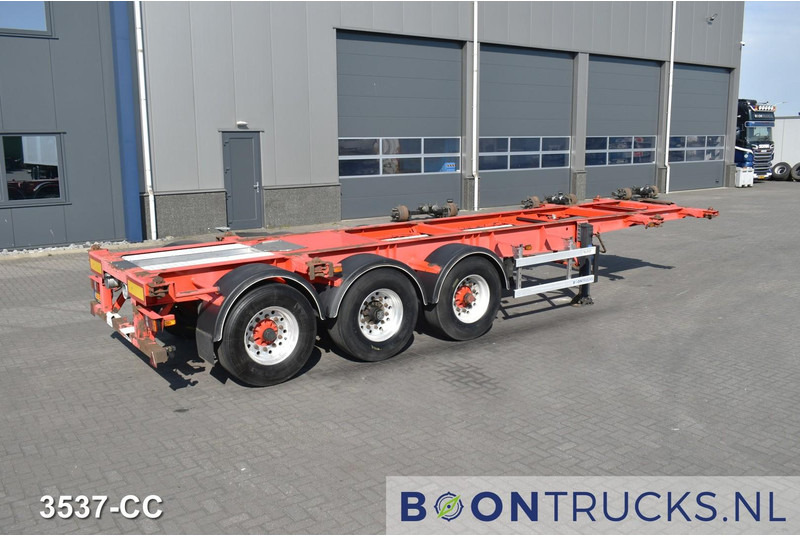 Burg BPO 12 27 CCXGX 01 TANK CHASSIS | 20-30ft * 3850 Kg * ADR * NL TRAILER - شاحنات الحاويات/ جسم علوي قابل للتغيير نصف مقطورة: صور 1 Burg BPO 12 27 CCXGX 01 TANK CHASSIS | 20-30ft * 3850 Kg * ADR * NL TRAILER - شاحنات الحاويات/ جسم علوي قابل للتغيير نصف مقطورة: صور 1