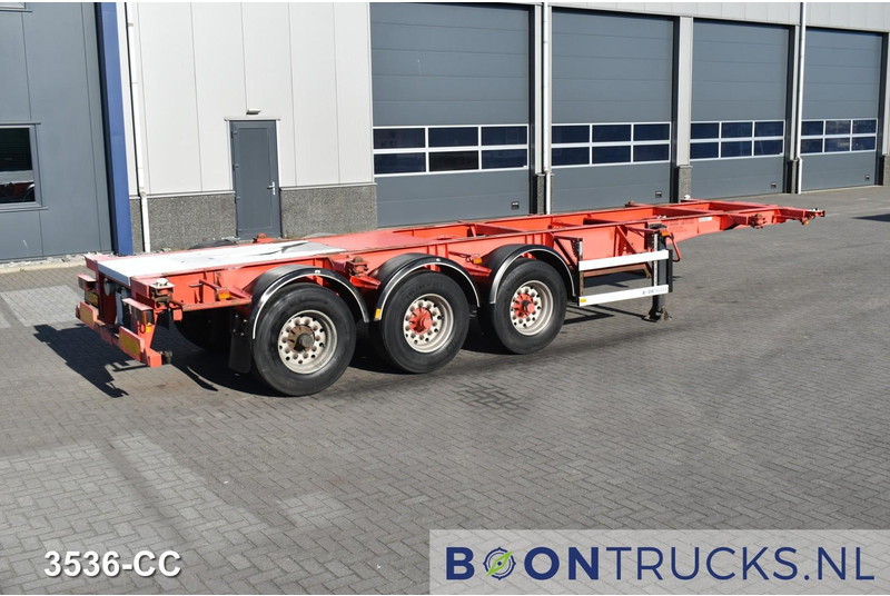 Burg BPO 12 27CDM12 TANK CHASSIS | 20-30ft * 3800 Kg * NL TRAILER - شاحنات الحاويات/ جسم علوي قابل للتغيير نصف مقطورة: صور 1 Burg BPO 12 27CDM12 TANK CHASSIS | 20-30ft * 3800 Kg * NL TRAILER - شاحنات الحاويات/ جسم علوي قابل للتغيير نصف مقطورة: صور 1