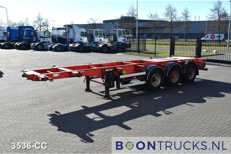 Burg BPO 12 27CDM12 TANK CHASSIS | 20-30ft * 3800 Kg * NL TRAILER - شاحنات الحاويات/ جسم علوي قابل للتغيير نصف مقطورة: صور 5 Burg BPO 12 27CDM12 TANK CHASSIS | 20-30ft * 3800 Kg * NL TRAILER - شاحنات الحاويات/ جسم علوي قابل للتغيير نصف مقطورة: صور 5