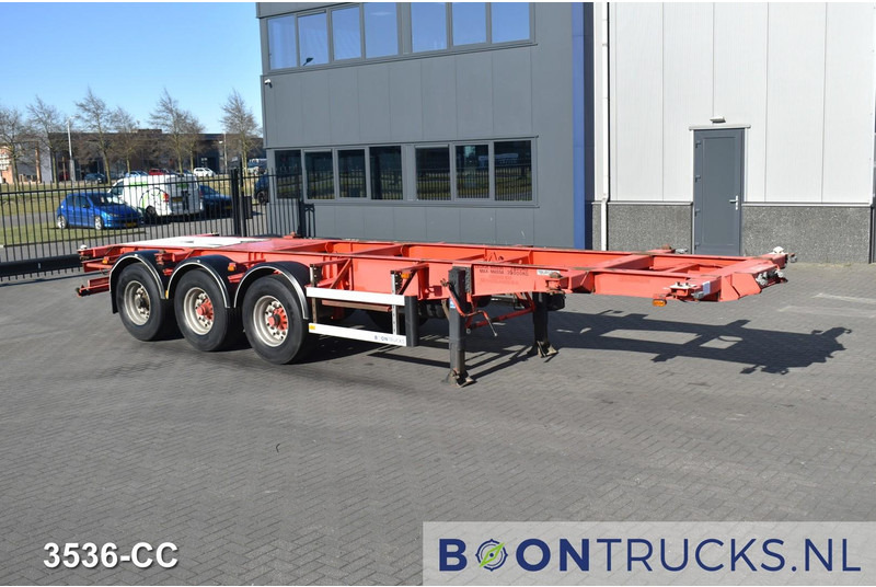Burg BPO 12 27CDM12 TANK CHASSIS | 20-30ft * 3800 Kg * NL TRAILER - شاحنات الحاويات/ جسم علوي قابل للتغيير نصف مقطورة: صور 4 Burg BPO 12 27CDM12 TANK CHASSIS | 20-30ft * 3800 Kg * NL TRAILER - شاحنات الحاويات/ جسم علوي قابل للتغيير نصف مقطورة: صور 4