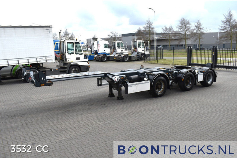 D-Tec CTD-40-03D COMBIDOLLY | LZV * 20ft * STUURAS * LIFTAS * NL TRAILER * APK 07-2025 - شاحنات الحاويات/ جسم علوي قابل للتغيير نصف مقطورة: صور 5 D-Tec CTD-40-03D COMBIDOLLY | LZV * 20ft * STUURAS * LIFTAS * NL TRAILER * APK 07-2025 - شاحنات الحاويات/ جسم علوي قابل للتغيير نصف مقطورة: صور 5