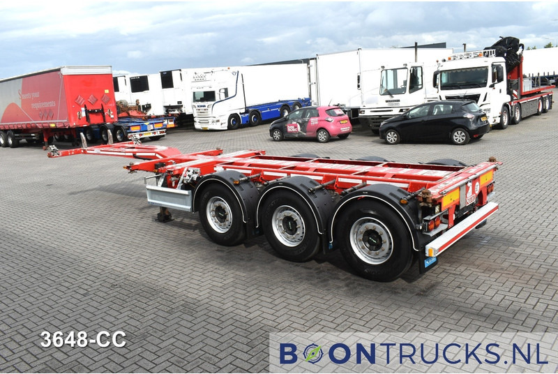 D-Tec FLEXITRAILER | 2x20-30-40-45ft HC * 2x LIFT AXLE * 2x EXTENDABLE * DISC BRAKES * MOT 05-2026 - شاحنات الحاويات/ جسم علوي قابل للتغيير نصف مقطورة: صور 3 D-Tec FLEXITRAILER | 2x20-30-40-45ft HC * 2x LIFT AXLE * 2x EXTENDABLE * DISC BRAKES * MOT 05-2026 - شاحنات الحاويات/ جسم علوي قابل للتغيير نصف مقطورة: صور 3