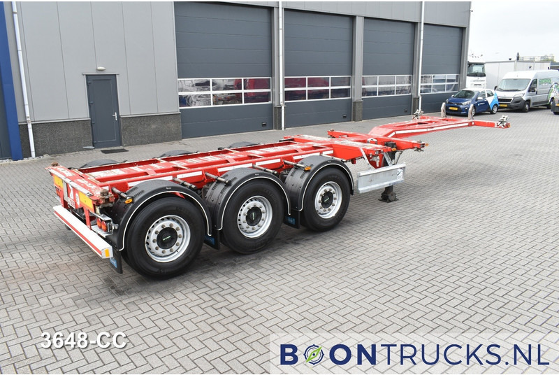 D-Tec FLEXITRAILER | 2x20-30-40-45ft HC * 2x LIFT AXLE * 2x EXTENDABLE * DISC BRAKES * MOT 05-2026 - شاحنات الحاويات/ جسم علوي قابل للتغيير نصف مقطورة: صور 1 D-Tec FLEXITRAILER | 2x20-30-40-45ft HC * 2x LIFT AXLE * 2x EXTENDABLE * DISC BRAKES * MOT 05-2026 - شاحنات الحاويات/ جسم علوي قابل للتغيير نصف مقطورة: صور 1