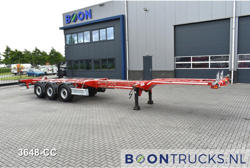 D-Tec FLEXITRAILER | 2x20-30-40-45ft HC * 2x LIFT AXLE * 2x EXTENDABLE * DISC BRAKES * MOT 05-2026 - شاحنات الحاويات/ جسم علوي قابل للتغيير نصف مقطورة: صور 4 D-Tec FLEXITRAILER | 2x20-30-40-45ft HC * 2x LIFT AXLE * 2x EXTENDABLE * DISC BRAKES * MOT 05-2026 - شاحنات الحاويات/ جسم علوي قابل للتغيير نصف مقطورة: صور 4