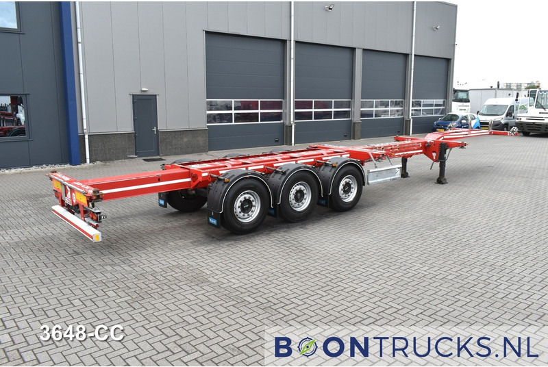 D-Tec FLEXITRAILER | 2x20-30-40-45ft HC * 2x LIFT AXLE * 2x EXTENDABLE * DISC BRAKES * MOT 05-2026 - شاحنات الحاويات/ جسم علوي قابل للتغيير نصف مقطورة: صور 2 D-Tec FLEXITRAILER | 2x20-30-40-45ft HC * 2x LIFT AXLE * 2x EXTENDABLE * DISC BRAKES * MOT 05-2026 - شاحنات الحاويات/ جسم علوي قابل للتغيير نصف مقطورة: صور 2