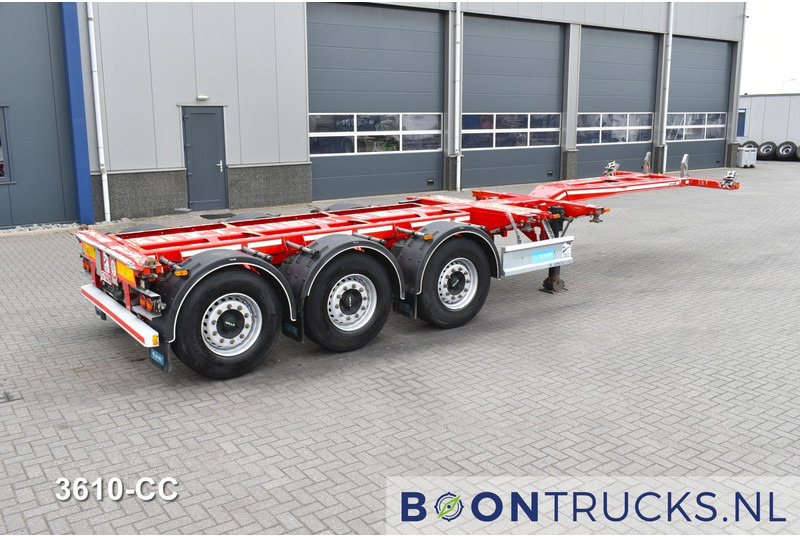 D-Tec FLEXITRAILER | 2x20-30-40-45ft HC * 2x LIFT AXLE * 2x EXTENDABLE * DISC BRAKES - شاحنات الحاويات/ جسم علوي قابل للتغيير نصف مقطورة: صور 1 D-Tec FLEXITRAILER | 2x20-30-40-45ft HC * 2x LIFT AXLE * 2x EXTENDABLE * DISC BRAKES - شاحنات الحاويات/ جسم علوي قابل للتغيير نصف مقطورة: صور 1