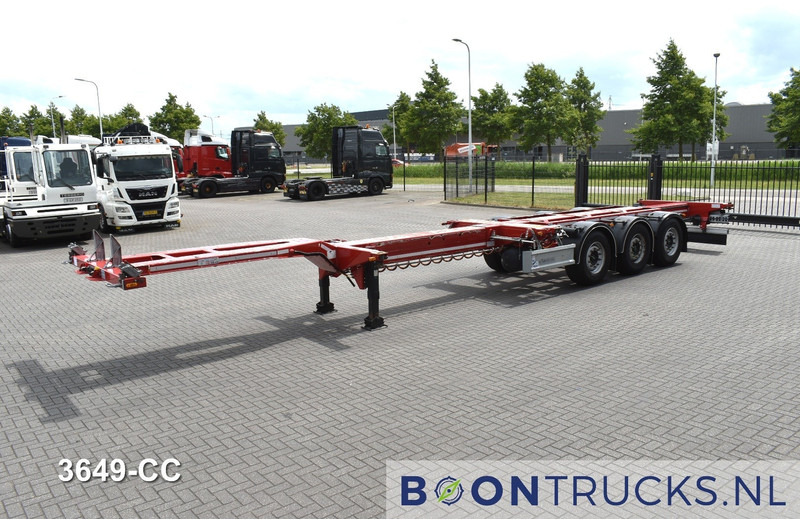 D-Tec FLEXITRAILER | 2x20-30-40-45ft HC * 2x LIFT AXLE * 2x EXTENDABLE * DISC BRAKES - شاحنات الحاويات/ جسم علوي قابل للتغيير نصف مقطورة: صور 5 D-Tec FLEXITRAILER | 2x20-30-40-45ft HC * 2x LIFT AXLE * 2x EXTENDABLE * DISC BRAKES - شاحنات الحاويات/ جسم علوي قابل للتغيير نصف مقطورة: صور 5