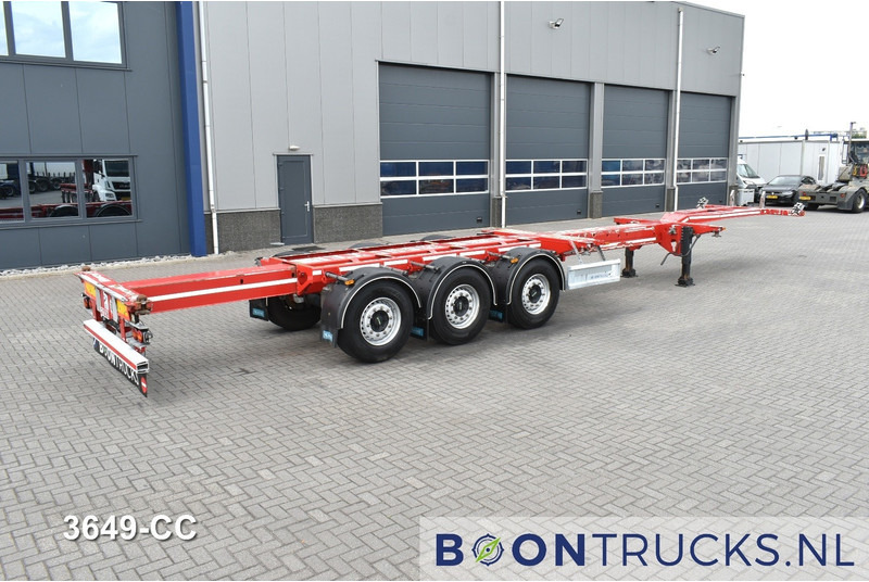 D-Tec FLEXITRAILER | 2x20-30-40-45ft HC * 2x LIFT AXLE * 2x EXTENDABLE * DISC BRAKES - شاحنات الحاويات/ جسم علوي قابل للتغيير نصف مقطورة: صور 2 D-Tec FLEXITRAILER | 2x20-30-40-45ft HC * 2x LIFT AXLE * 2x EXTENDABLE * DISC BRAKES - شاحنات الحاويات/ جسم علوي قابل للتغيير نصف مقطورة: صور 2