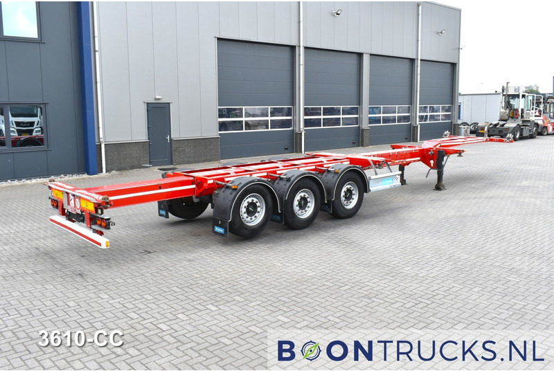D-Tec FLEXITRAILER | 2x20-30-40-45ft HC * 2x LIFT AXLE * 2x EXTENDABLE * DISC BRAKES - شاحنات الحاويات/ جسم علوي قابل للتغيير نصف مقطورة: صور 2 D-Tec FLEXITRAILER | 2x20-30-40-45ft HC * 2x LIFT AXLE * 2x EXTENDABLE * DISC BRAKES - شاحنات الحاويات/ جسم علوي قابل للتغيير نصف مقطورة: صور 2