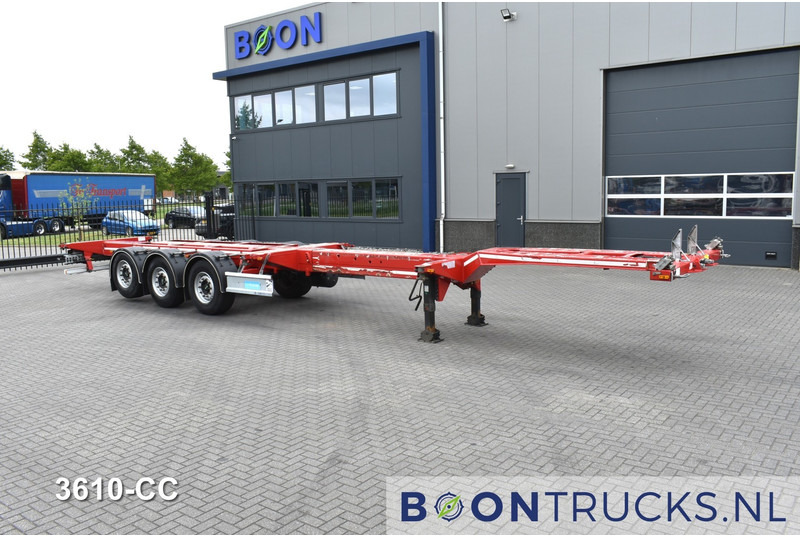 D-Tec FLEXITRAILER | 2x20-30-40-45ft HC * 2x LIFT AXLE * 2x EXTENDABLE * DISC BRAKES - شاحنات الحاويات/ جسم علوي قابل للتغيير نصف مقطورة: صور 4 D-Tec FLEXITRAILER | 2x20-30-40-45ft HC * 2x LIFT AXLE * 2x EXTENDABLE * DISC BRAKES - شاحنات الحاويات/ جسم علوي قابل للتغيير نصف مقطورة: صور 4