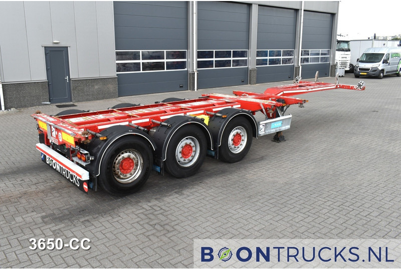 D-Tec FLEXITRAILER | 2x20-30-40-45ft HC * 2x LIFT AXLE * 2x EXTENDABLE * MOT 11-2025 - شاحنات الحاويات/ جسم علوي قابل للتغيير نصف مقطورة: صور 1 D-Tec FLEXITRAILER | 2x20-30-40-45ft HC * 2x LIFT AXLE * 2x EXTENDABLE * MOT 11-2025 - شاحنات الحاويات/ جسم علوي قابل للتغيير نصف مقطورة: صور 1