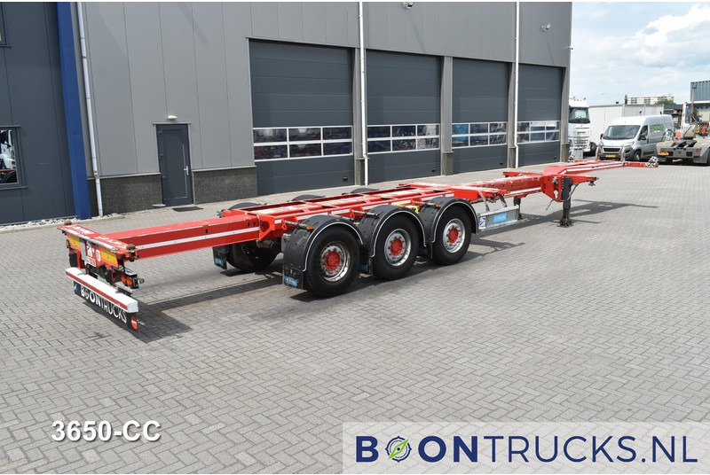 D-Tec FLEXITRAILER | 2x20-30-40-45ft HC * 2x LIFT AXLE * 2x EXTENDABLE * MOT 11-2025 - شاحنات الحاويات/ جسم علوي قابل للتغيير نصف مقطورة: صور 2 D-Tec FLEXITRAILER | 2x20-30-40-45ft HC * 2x LIFT AXLE * 2x EXTENDABLE * MOT 11-2025 - شاحنات الحاويات/ جسم علوي قابل للتغيير نصف مقطورة: صور 2