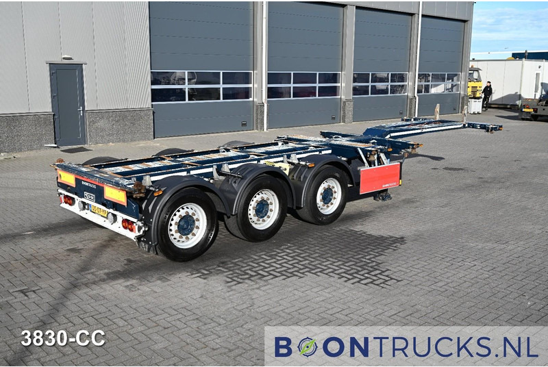 D-Tec FLEXITRAILER | 2x20-30-40-45ft HC * 2x LIFT AXLE * MB / DISC * NL TRAILER * APK 03-2026 - شاحنات الحاويات/ جسم علوي قابل للتغيير نصف مقطورة: صور 1 D-Tec FLEXITRAILER | 2x20-30-40-45ft HC * 2x LIFT AXLE * MB / DISC * NL TRAILER * APK 03-2026 - شاحنات الحاويات/ جسم علوي قابل للتغيير نصف مقطورة: صور 1