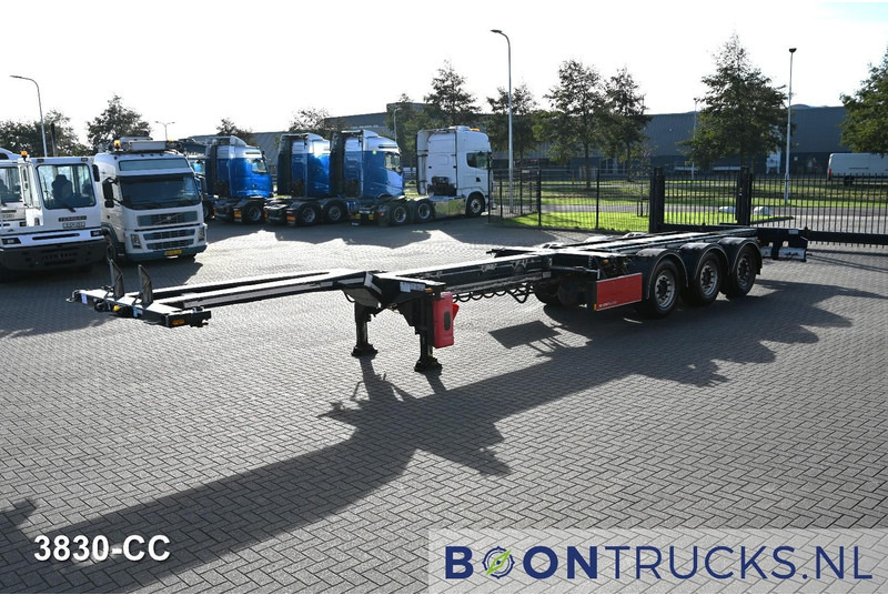 D-Tec FLEXITRAILER | 2x20-30-40-45ft HC * 2x LIFT AXLE * MB / DISC * NL TRAILER * APK 03-2026 - شاحنات الحاويات/ جسم علوي قابل للتغيير نصف مقطورة: صور 5 D-Tec FLEXITRAILER | 2x20-30-40-45ft HC * 2x LIFT AXLE * MB / DISC * NL TRAILER * APK 03-2026 - شاحنات الحاويات/ جسم علوي قابل للتغيير نصف مقطورة: صور 5