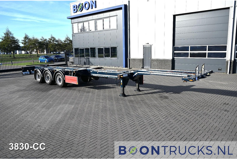 D-Tec FLEXITRAILER | 2x20-30-40-45ft HC * 2x LIFT AXLE * MB / DISC * NL TRAILER * APK 03-2026 - شاحنات الحاويات/ جسم علوي قابل للتغيير نصف مقطورة: صور 4 D-Tec FLEXITRAILER | 2x20-30-40-45ft HC * 2x LIFT AXLE * MB / DISC * NL TRAILER * APK 03-2026 - شاحنات الحاويات/ جسم علوي قابل للتغيير نصف مقطورة: صور 4
