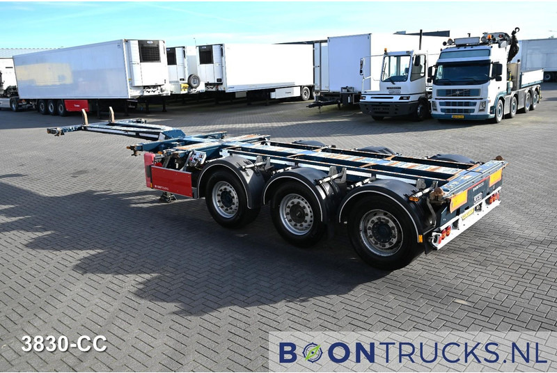 D-Tec FLEXITRAILER | 2x20-30-40-45ft HC * 2x LIFT AXLE * MB / DISC * NL TRAILER * APK 03-2026 - شاحنات الحاويات/ جسم علوي قابل للتغيير نصف مقطورة: صور 3 D-Tec FLEXITRAILER | 2x20-30-40-45ft HC * 2x LIFT AXLE * MB / DISC * NL TRAILER * APK 03-2026 - شاحنات الحاويات/ جسم علوي قابل للتغيير نصف مقطورة: صور 3