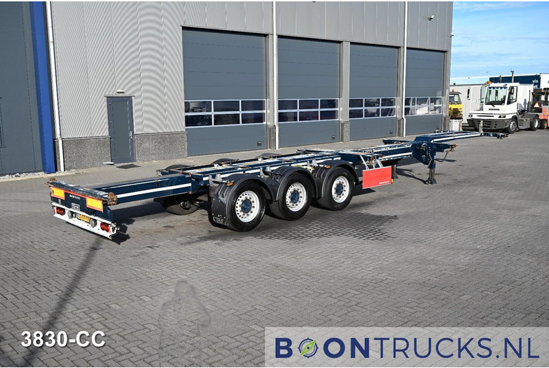 D-Tec FLEXITRAILER | 2x20-30-40-45ft HC * 2x LIFT AXLE * MB / DISC * NL TRAILER * APK 03-2026 - شاحنات الحاويات/ جسم علوي قابل للتغيير نصف مقطورة: صور 2 D-Tec FLEXITRAILER | 2x20-30-40-45ft HC * 2x LIFT AXLE * MB / DISC * NL TRAILER * APK 03-2026 - شاحنات الحاويات/ جسم علوي قابل للتغيير نصف مقطورة: صور 2