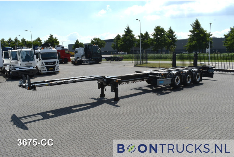 D-Tec FLEXITRAILER | 2x20-30-40-45ft HC * BPW / DISC * ALCOA * 3x EXTENDABLE - شاحنات الحاويات/ جسم علوي قابل للتغيير نصف مقطورة: صور 5 D-Tec FLEXITRAILER | 2x20-30-40-45ft HC * BPW / DISC * ALCOA * 3x EXTENDABLE - شاحنات الحاويات/ جسم علوي قابل للتغيير نصف مقطورة: صور 5