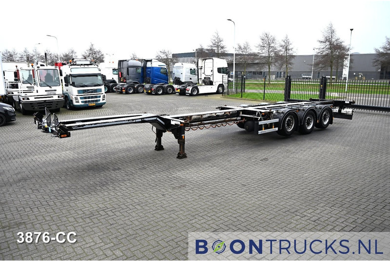 D-Tec FLEXITRAILER LS | 2x20-30-40-45ft HC * 2x LIFT AXLE * BPW / DISC * 2x EXTENDABLE - شاحنات الحاويات/ جسم علوي قابل للتغيير نصف مقطورة: صور 5 D-Tec FLEXITRAILER LS | 2x20-30-40-45ft HC * 2x LIFT AXLE * BPW / DISC * 2x EXTENDABLE - شاحنات الحاويات/ جسم علوي قابل للتغيير نصف مقطورة: صور 5