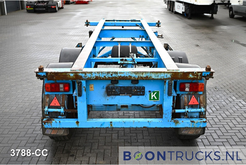 KOHLER CS 20/2 CHASSIS | 20ft * STEEL SUSPENSION * BPW - شاحنات الحاويات/ جسم علوي قابل للتغيير نصف مقطورة: صور 5 KOHLER CS 20/2 CHASSIS | 20ft * STEEL SUSPENSION * BPW - شاحنات الحاويات/ جسم علوي قابل للتغيير نصف مقطورة: صور 5