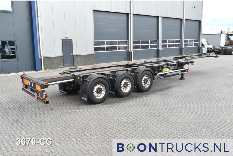 Kögel PORT 40 SIMPLEX 20 | 2x20-30-40ft HC * LIFT AXLE * SAF / DISC * EXTENDABLE REAR * MOT 02-2026 - شاحنات الحاويات/ جسم علوي قابل للتغيير نصف مقطورة: صور 2 Kögel PORT 40 SIMPLEX 20 | 2x20-30-40ft HC * LIFT AXLE * SAF / DISC * EXTENDABLE REAR * MOT 02-2026 - شاحنات الحاويات/ جسم علوي قابل للتغيير نصف مقطورة: صور 2