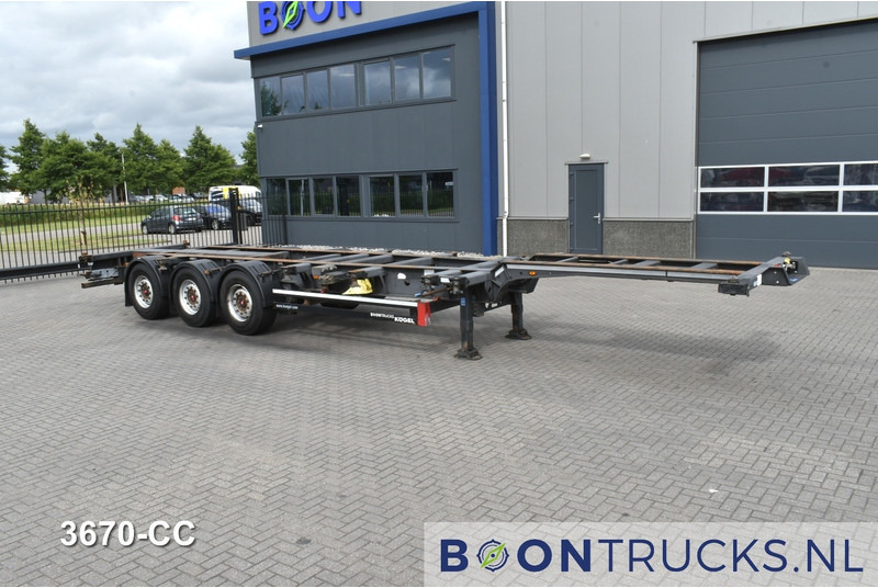 Kögel PORT 40 SIMPLEX 20 | 2x20-30-40ft HC * LIFT AXLE * SAF / DISC * EXTENDABLE REAR * MOT 02-2026 - شاحنات الحاويات/ جسم علوي قابل للتغيير نصف مقطورة: صور 4 Kögel PORT 40 SIMPLEX 20 | 2x20-30-40ft HC * LIFT AXLE * SAF / DISC * EXTENDABLE REAR * MOT 02-2026 - شاحنات الحاويات/ جسم علوي قابل للتغيير نصف مقطورة: صور 4