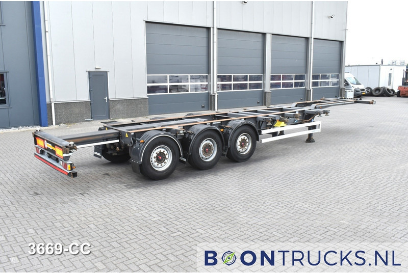 Kögel PORT 40 SIMPLEX 20 2x20-30-40ft HC * LIFT AXLE * SAF / DISC * EXTENDABLE REAR - شاحنات الحاويات/ جسم علوي قابل للتغيير نصف مقطورة: صور 2 Kögel PORT 40 SIMPLEX 20 2x20-30-40ft HC * LIFT AXLE * SAF / DISC * EXTENDABLE REAR - شاحنات الحاويات/ جسم علوي قابل للتغيير نصف مقطورة: صور 2