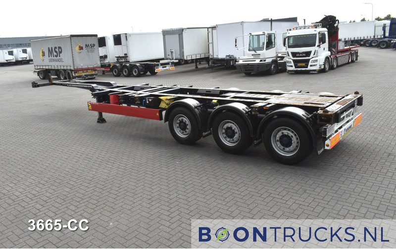 Krone SD BOX LINER | 2x20-40-45ft HC * LIFT AXLE * BPW/DISC * EXTENDABLE REAR * 10x AVAILABLE - شاحنات الحاويات/ جسم علوي قابل للتغيير نصف مقطورة: صور 3 Krone SD BOX LINER | 2x20-40-45ft HC * LIFT AXLE * BPW/DISC * EXTENDABLE REAR * 10x AVAILABLE - شاحنات الحاويات/ جسم علوي قابل للتغيير نصف مقطورة: صور 3