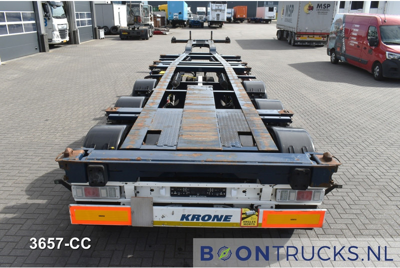 شاحنات الحاويات/ جسم علوي قابل للتغيير نصف مقطورة Krone SD BOX LINER | 2x20-40-45ft HC * LIFT AXLE * BPW/DISC * EXTENDABLE REAR * 10x AVAILABLE: صور 6