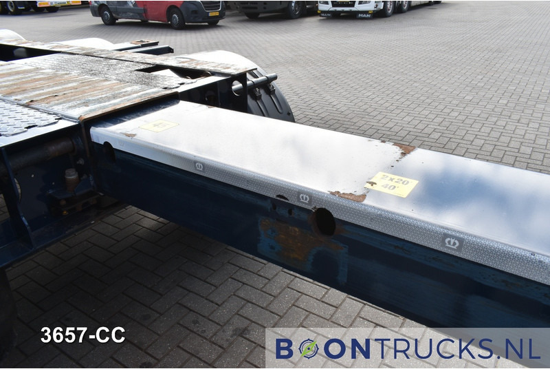 شاحنات الحاويات/ جسم علوي قابل للتغيير نصف مقطورة Krone SD BOX LINER | 2x20-40-45ft HC * LIFT AXLE * BPW/DISC * EXTENDABLE REAR * 10x AVAILABLE: صور 10