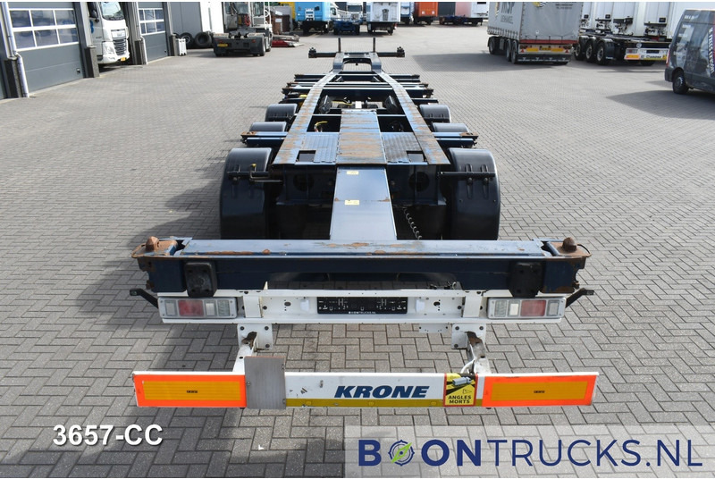 شاحنات الحاويات/ جسم علوي قابل للتغيير نصف مقطورة Krone SD BOX LINER | 2x20-40-45ft HC * LIFT AXLE * BPW/DISC * EXTENDABLE REAR * 10x AVAILABLE: صور 7