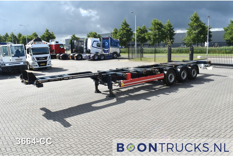 Krone SD BOX LINER | 2x20-40-45ft HC * LIFT AXLE * BPW/DISC * EXTENDABLE REAR * 7x AVAILABLE - شاحنات الحاويات/ جسم علوي قابل للتغيير نصف مقطورة: صور 5 Krone SD BOX LINER | 2x20-40-45ft HC * LIFT AXLE * BPW/DISC * EXTENDABLE REAR * 7x AVAILABLE - شاحنات الحاويات/ جسم علوي قابل للتغيير نصف مقطورة: صور 5