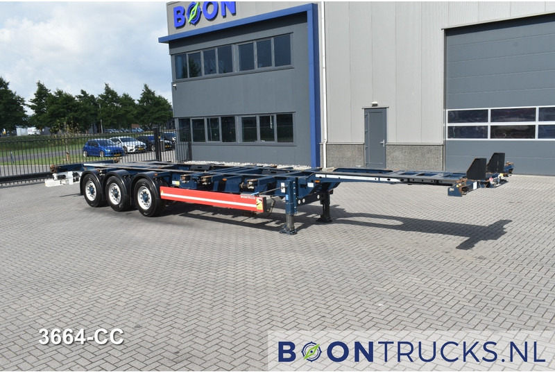 Krone SD BOX LINER | 2x20-40-45ft HC * LIFT AXLE * BPW/DISC * EXTENDABLE REAR * 7x AVAILABLE - شاحنات الحاويات/ جسم علوي قابل للتغيير نصف مقطورة: صور 4 Krone SD BOX LINER | 2x20-40-45ft HC * LIFT AXLE * BPW/DISC * EXTENDABLE REAR * 7x AVAILABLE - شاحنات الحاويات/ جسم علوي قابل للتغيير نصف مقطورة: صور 4