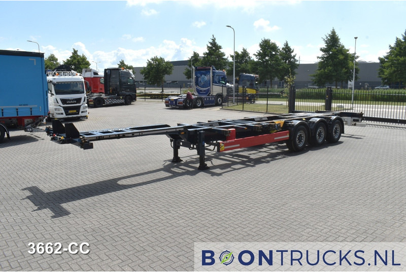 Krone SD BOX LINER | 2x20-40-45ft HC * LIFT AXLE * BPW/DISC * EXTENDABLE REAR * 7x AVAILABLE - شاحنات الحاويات/ جسم علوي قابل للتغيير نصف مقطورة: صور 5 Krone SD BOX LINER | 2x20-40-45ft HC * LIFT AXLE * BPW/DISC * EXTENDABLE REAR * 7x AVAILABLE - شاحنات الحاويات/ جسم علوي قابل للتغيير نصف مقطورة: صور 5
