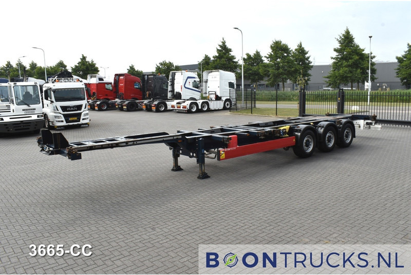 Krone SD BOX LINER | 2x20-40-45ft HC * LIFT AXLE * BPW/DISC * EXTENDABLE REAR * 9x AVAILABLE - شاحنات الحاويات/ جسم علوي قابل للتغيير نصف مقطورة: صور 5 Krone SD BOX LINER | 2x20-40-45ft HC * LIFT AXLE * BPW/DISC * EXTENDABLE REAR * 9x AVAILABLE - شاحنات الحاويات/ جسم علوي قابل للتغيير نصف مقطورة: صور 5