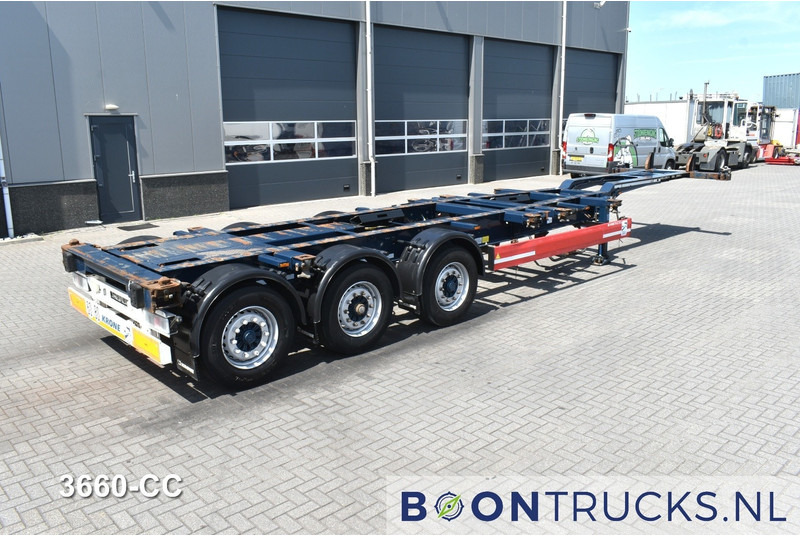 Krone SD BOX LINER | 2x20-40-45ft HC * LIFT AXLE * BPW/DISC * EXTENDABLE REAR * 9x AVAILABLE - شاحنات الحاويات/ جسم علوي قابل للتغيير نصف مقطورة: صور 1 Krone SD BOX LINER | 2x20-40-45ft HC * LIFT AXLE * BPW/DISC * EXTENDABLE REAR * 9x AVAILABLE - شاحنات الحاويات/ جسم علوي قابل للتغيير نصف مقطورة: صور 1