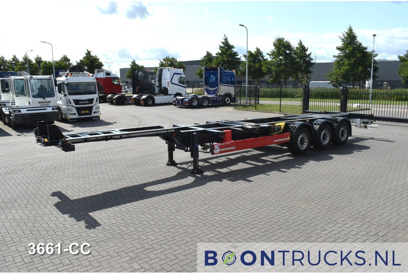 Krone SD BOX LINER | 2x20-40-45ft HC * LIFT AXLE * BPW/DISC * EXTENDABLE REAR * 9x AVAILABLE - شاحنات الحاويات/ جسم علوي قابل للتغيير نصف مقطورة: صور 5 Krone SD BOX LINER | 2x20-40-45ft HC * LIFT AXLE * BPW/DISC * EXTENDABLE REAR * 9x AVAILABLE - شاحنات الحاويات/ جسم علوي قابل للتغيير نصف مقطورة: صور 5