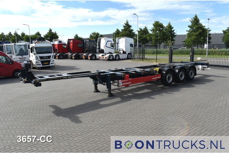 Krone SD BOX LINER | 2x20-40-45ft HC * LIFT AXLE * BPW/DISC * EXTENDABLE REAR * 9x AVAILABLE - شاحنات الحاويات/ جسم علوي قابل للتغيير نصف مقطورة: صور 4 Krone SD BOX LINER | 2x20-40-45ft HC * LIFT AXLE * BPW/DISC * EXTENDABLE REAR * 9x AVAILABLE - شاحنات الحاويات/ جسم علوي قابل للتغيير نصف مقطورة: صور 4